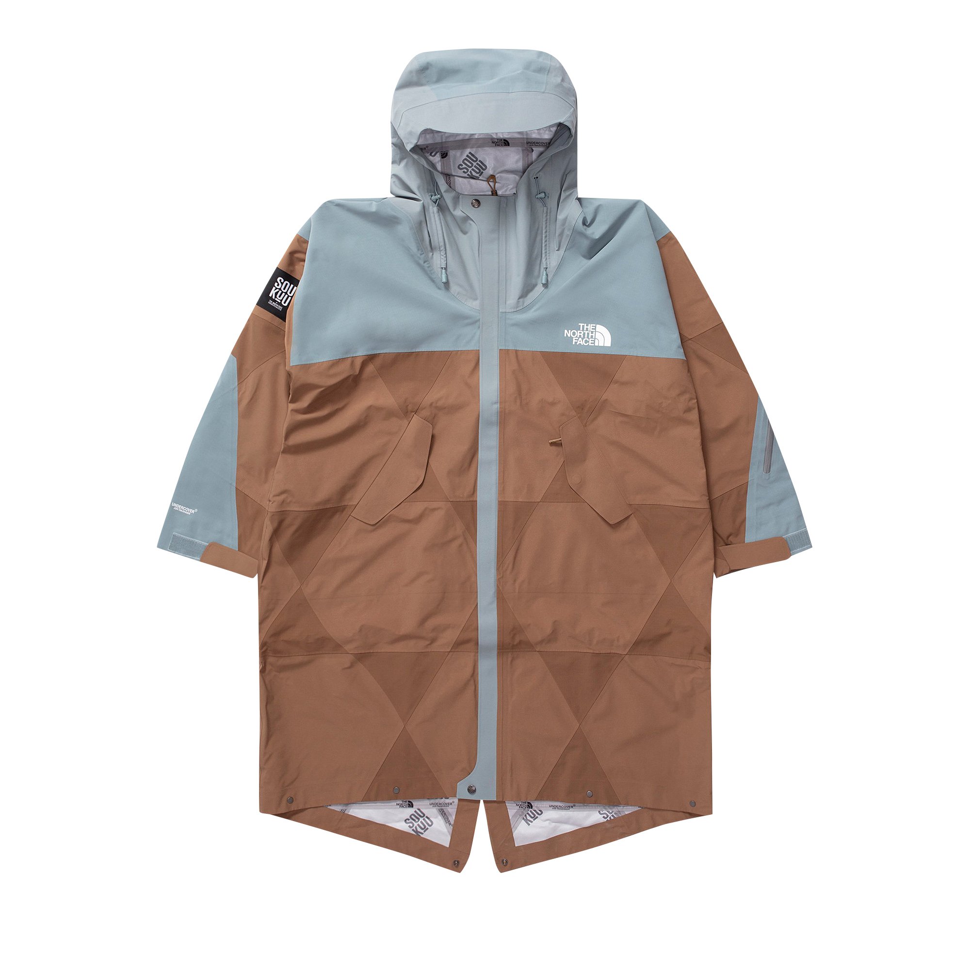 The North Face x Undercover Soukuu Geodesic Shell Jacket 'Sepia  Brown/Concrete Grey'