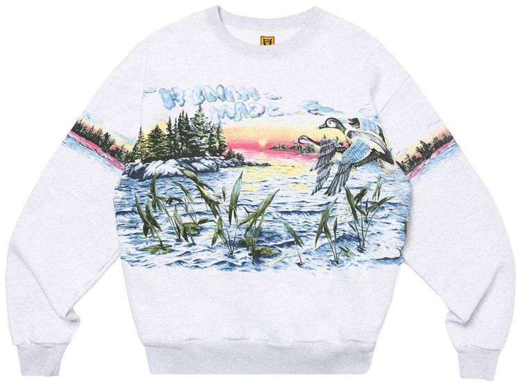 Human Made Hunting Sweatshirt Grey