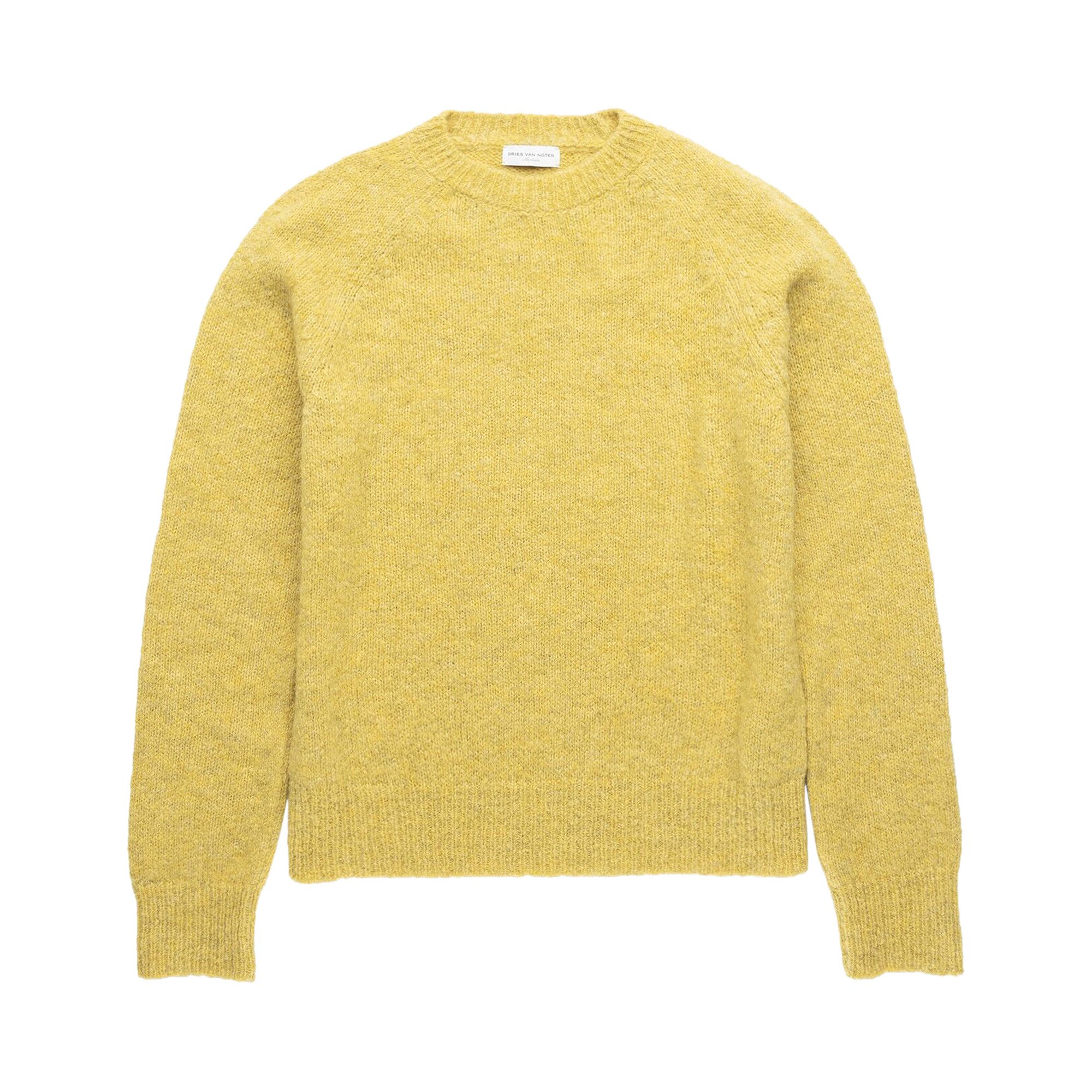 Buy Dries Van Noten Melbourne MK Sweater Yellow 232 021222