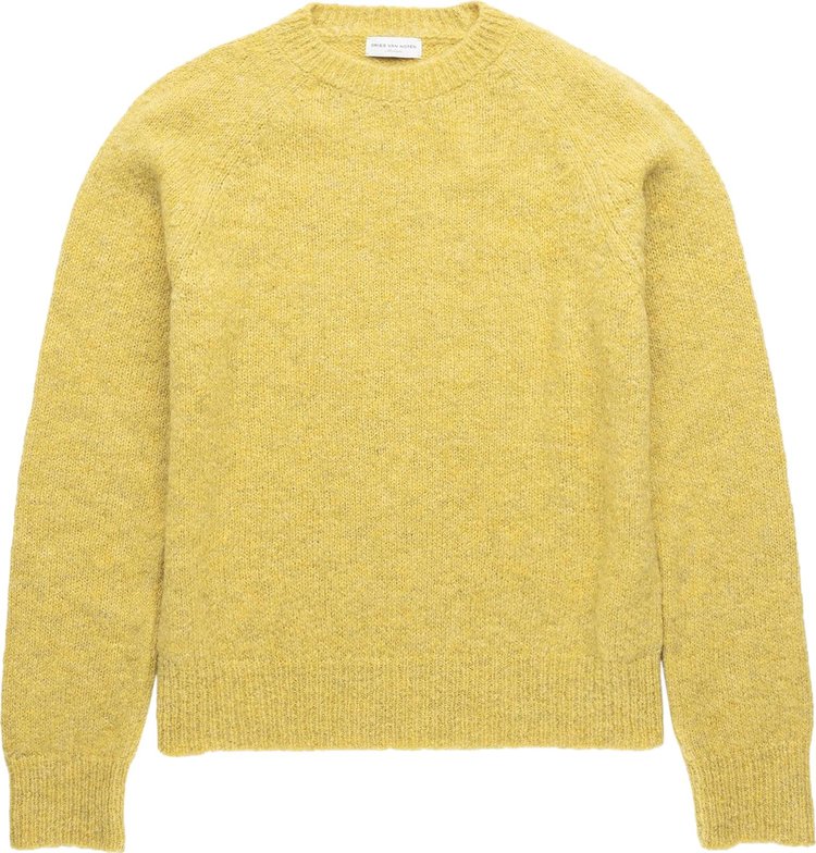 Dries Van Noten Melbourne MK Sweater 'Yellow'