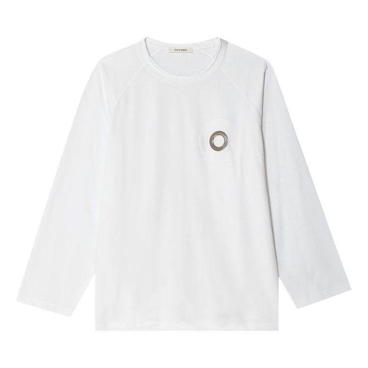 Craig Green Eyelet Long-Sleeve T-Shirt 'White'