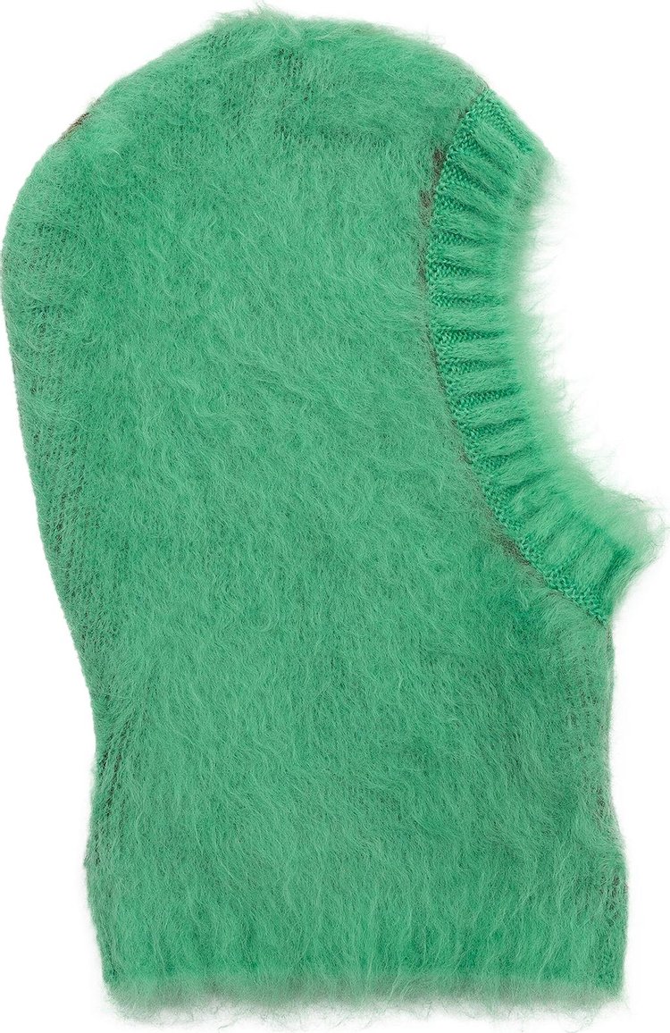 Craig Green Brushed Mohair Balaclava BrownMint