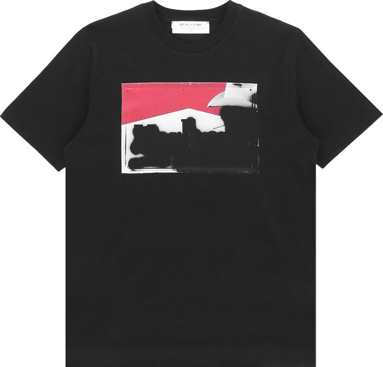 1017 ALYX 9SM Short-Sleeve Graphic T-Shirt 'Black'
