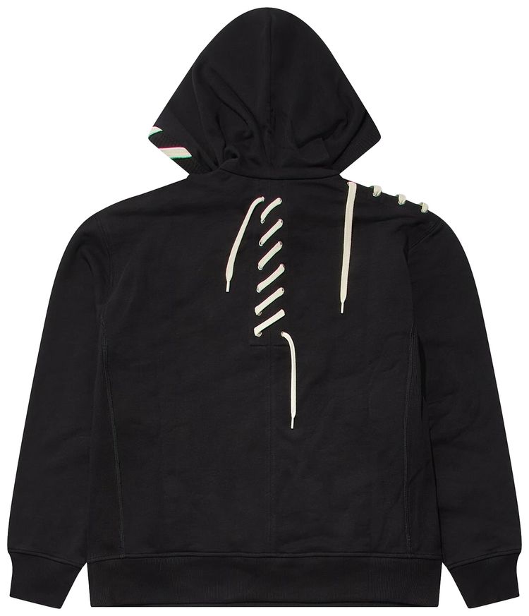 Craig Green Laced Hoodie Black