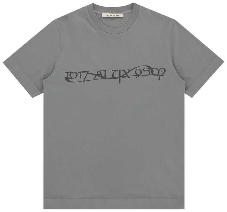 1017 ALYX 9SM Graphic T Shirt Grey