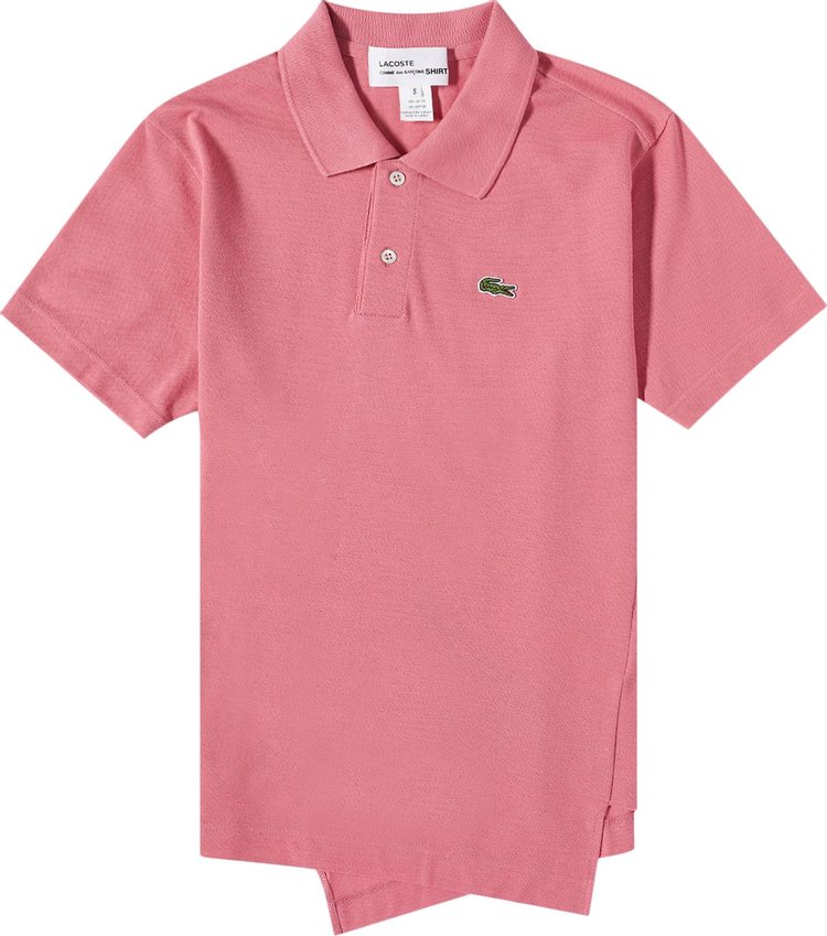 Comme des Garçons SHIRT x Lacoste Short-Sleeve Polo Shirt 'Pink'