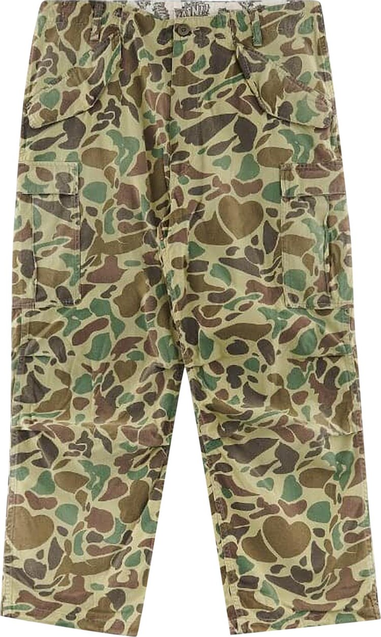 Saint Michael Camouflage Cargo Pants 'Multicolor'