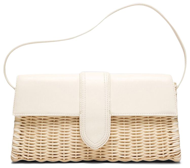 Jacquemus Le Bambino Long Osier Ivory