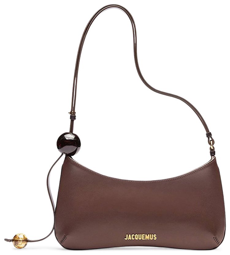 Jacquemus Le Bisou Perle Medium Brown