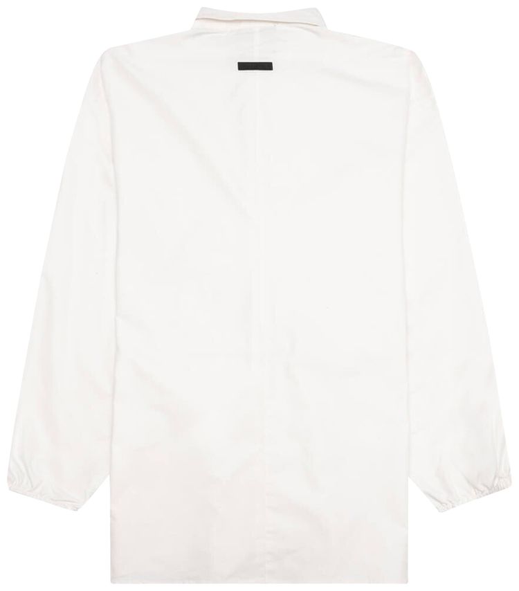 Buy Fear of God Essentials Button Down Shirt 'Cloud Dancer ...