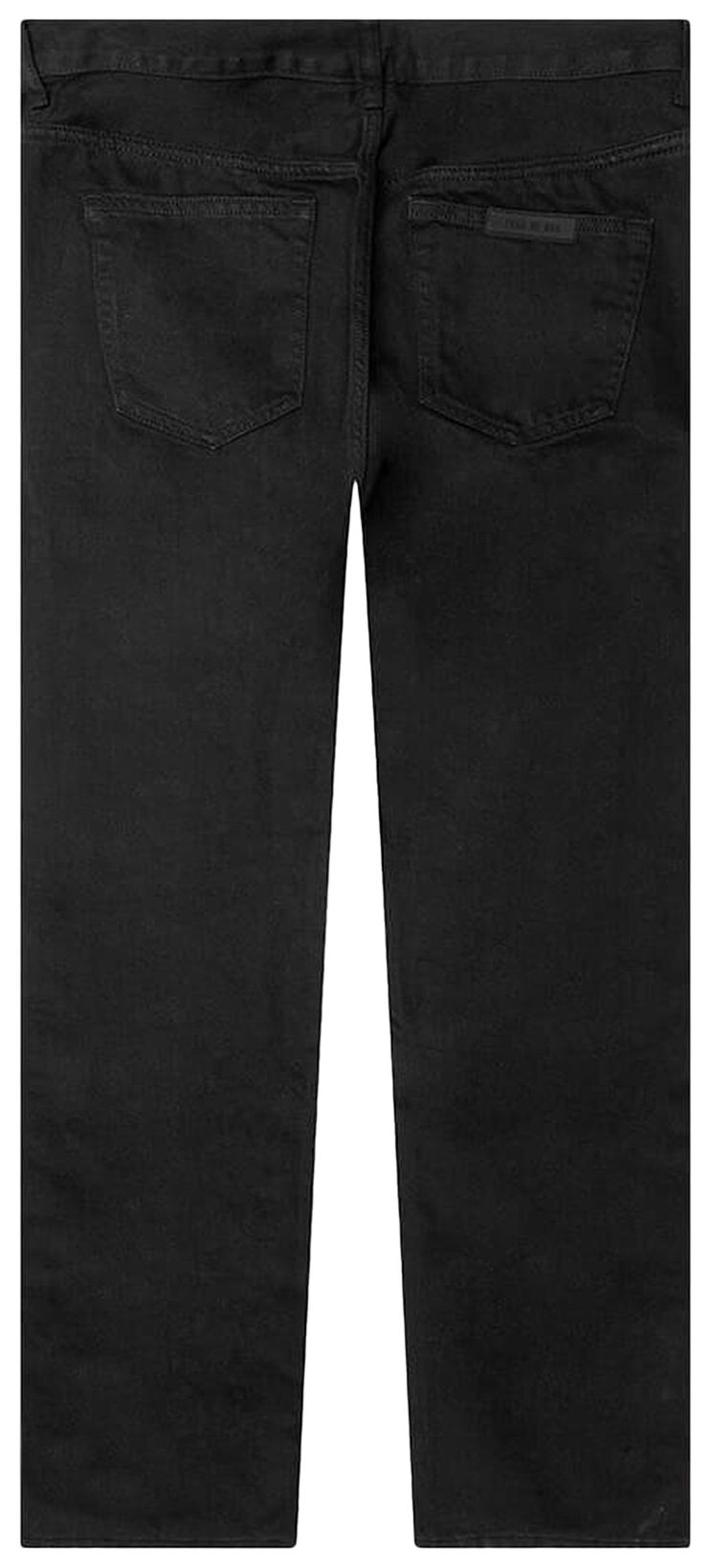 Fear of God Essentials 5 Pocket Jean Jet Black