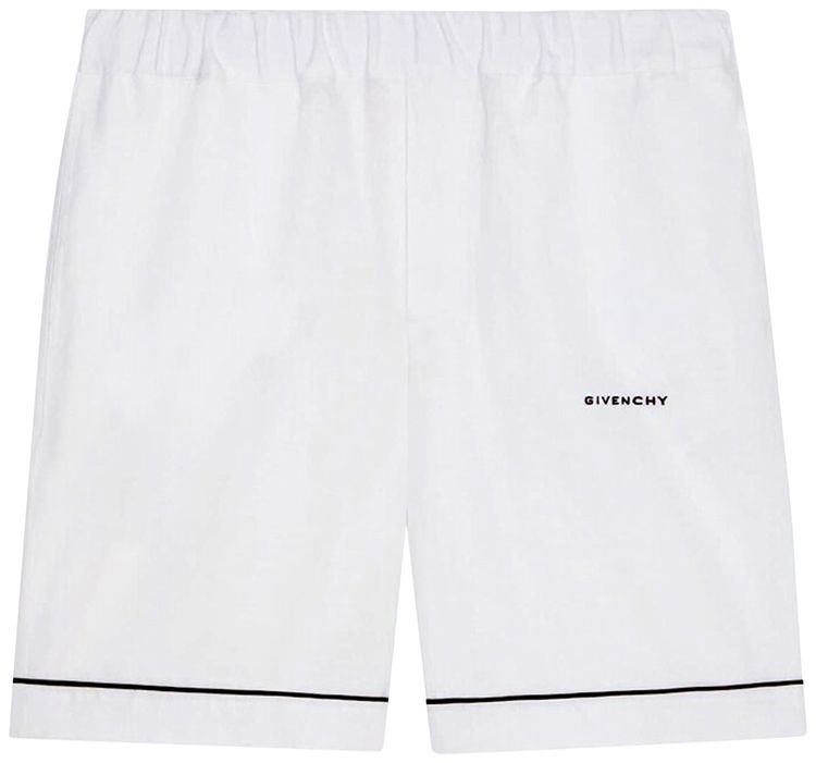 Givenchy Beach Casual Shorts Optic White