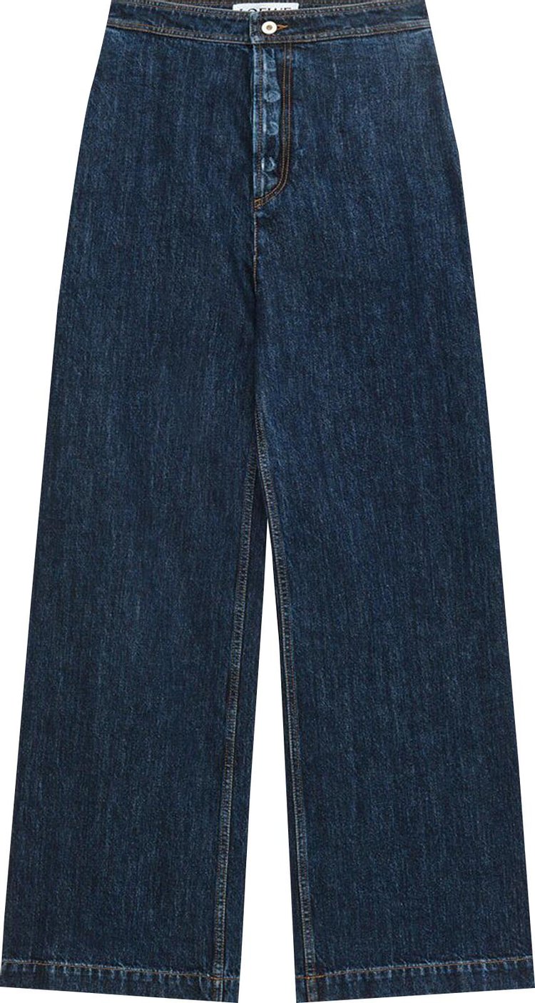 Loewe High Waisted Jeans 'Raw Denim'