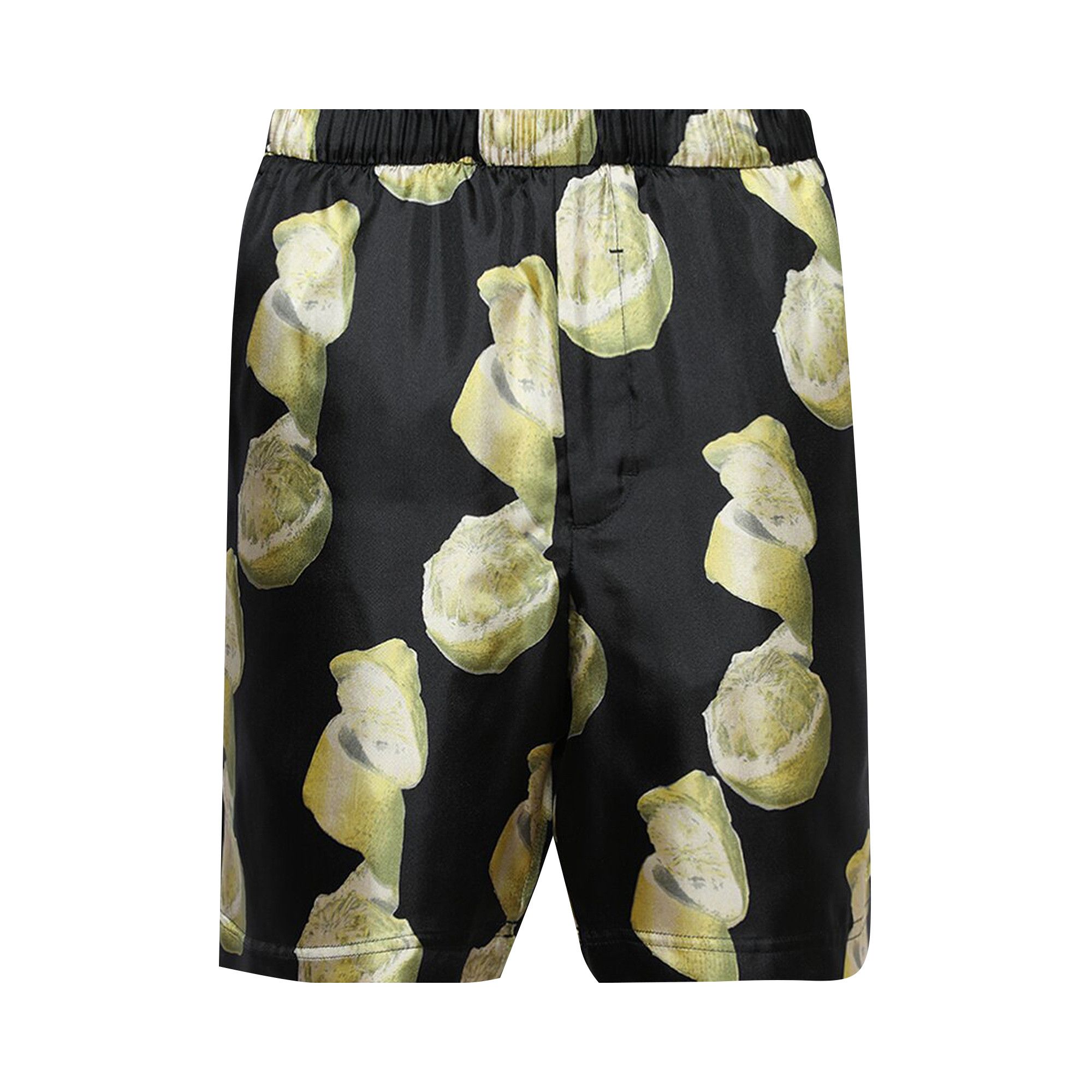 Yellow givenchy shorts top