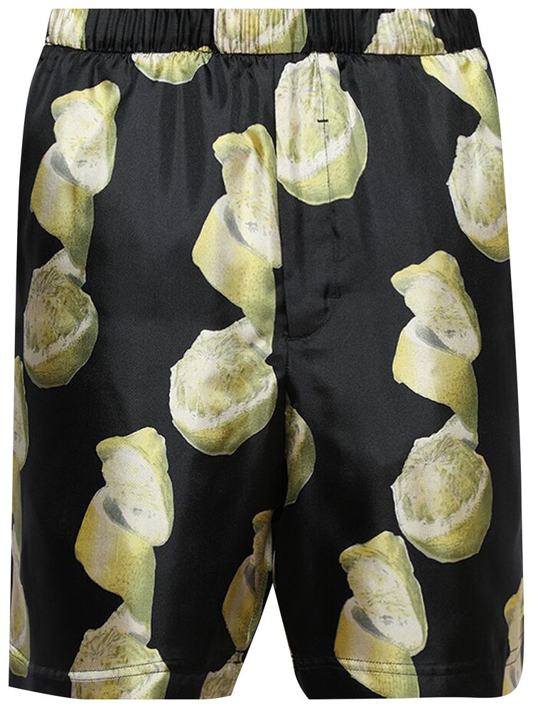 Givenchy Formal Elasticated Shorts BlackYellow
