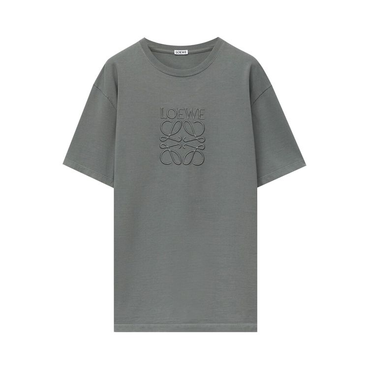Loewe Overdyed Anagram T Shirt Platinum