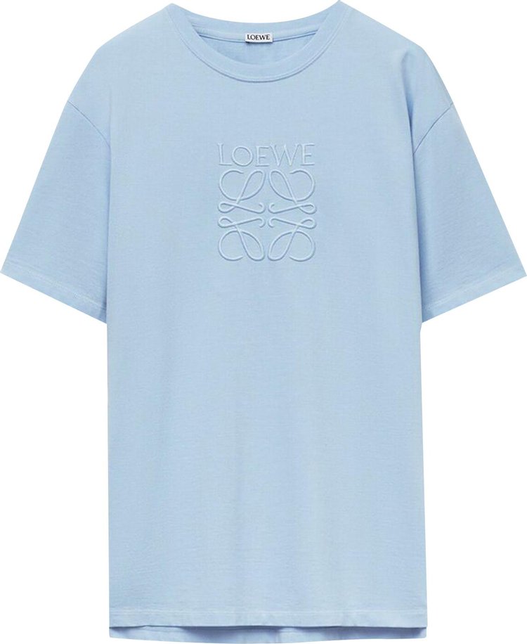 Loewe Overdyed Anagram T-Shirt 'Baby Blue'