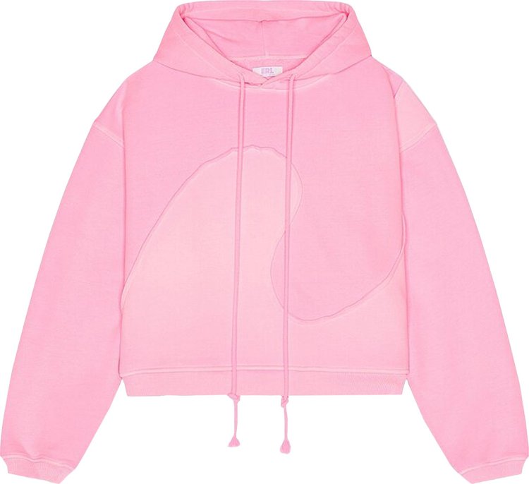 Buy ERL Swirl Fleece Hoodie 'Pink' - ERL06T034 PINK | GOAT
