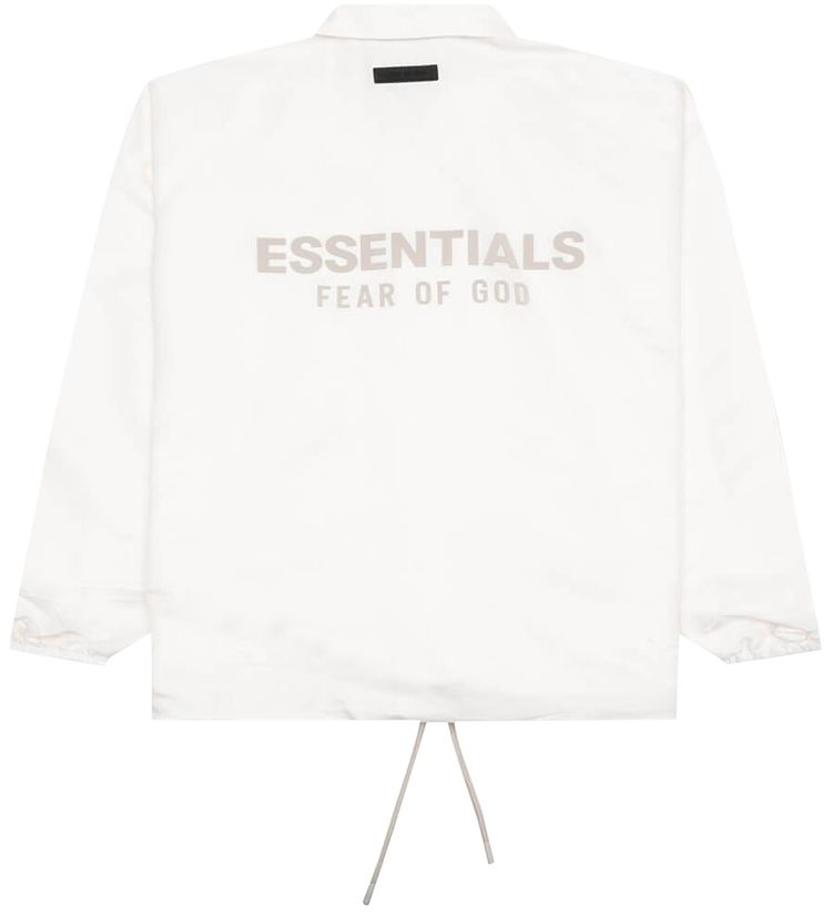 Fear of God Essentials Coaches Jacket Cloud Dancer