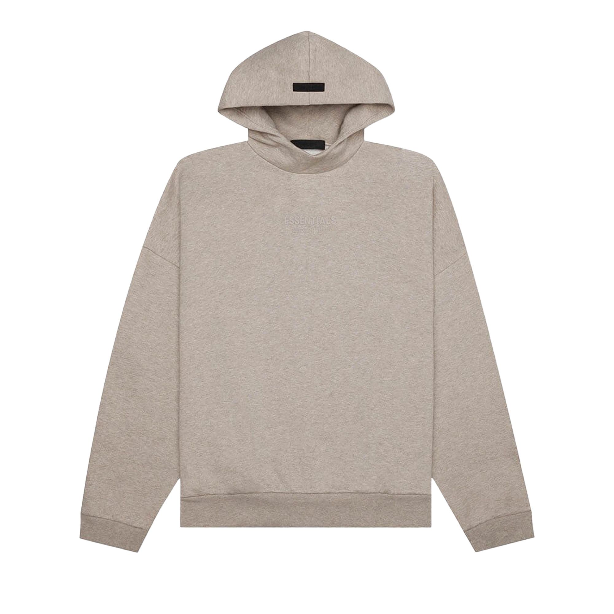 Fear of god essentials grey hoodie store