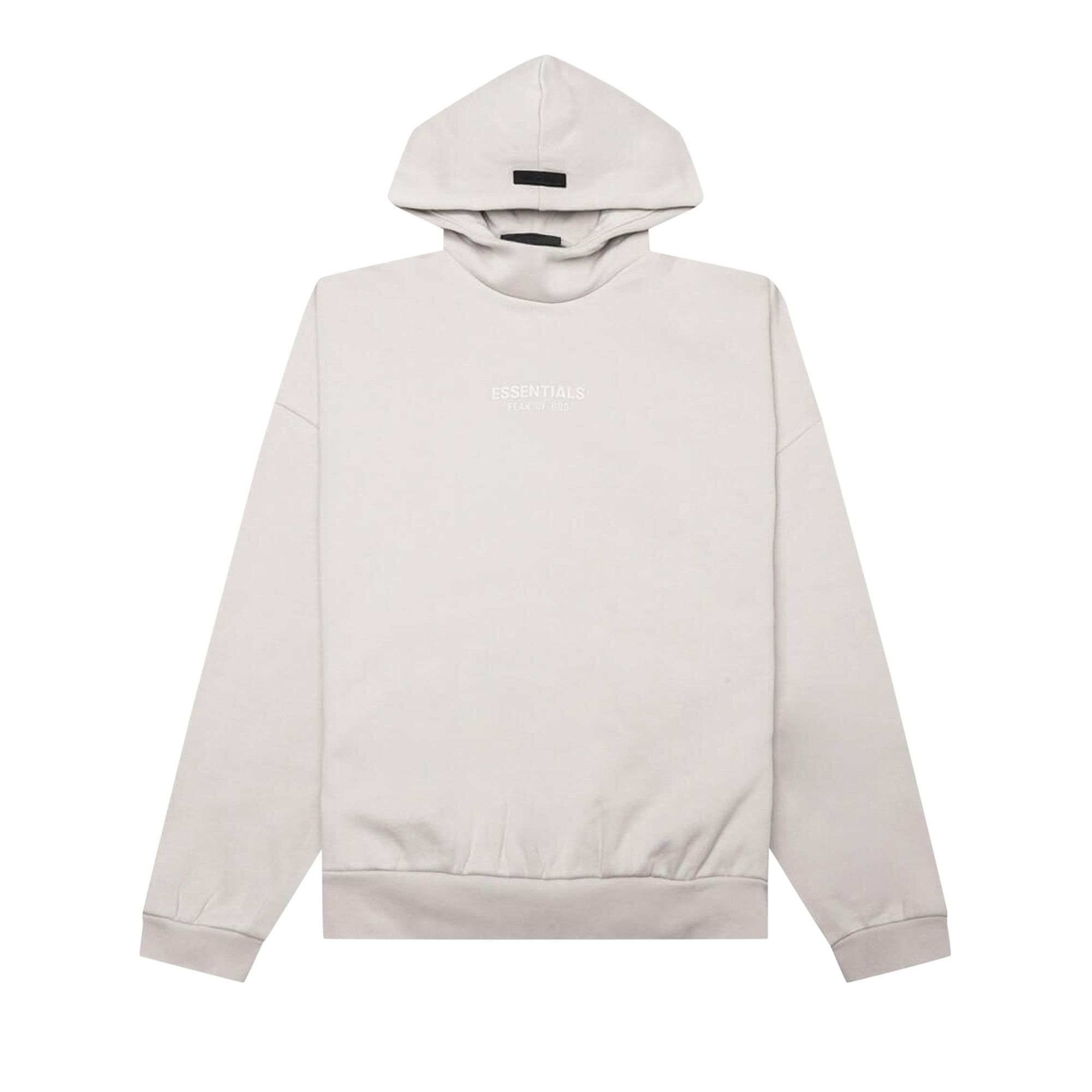 Fear of god outlet essentials grey hoodie