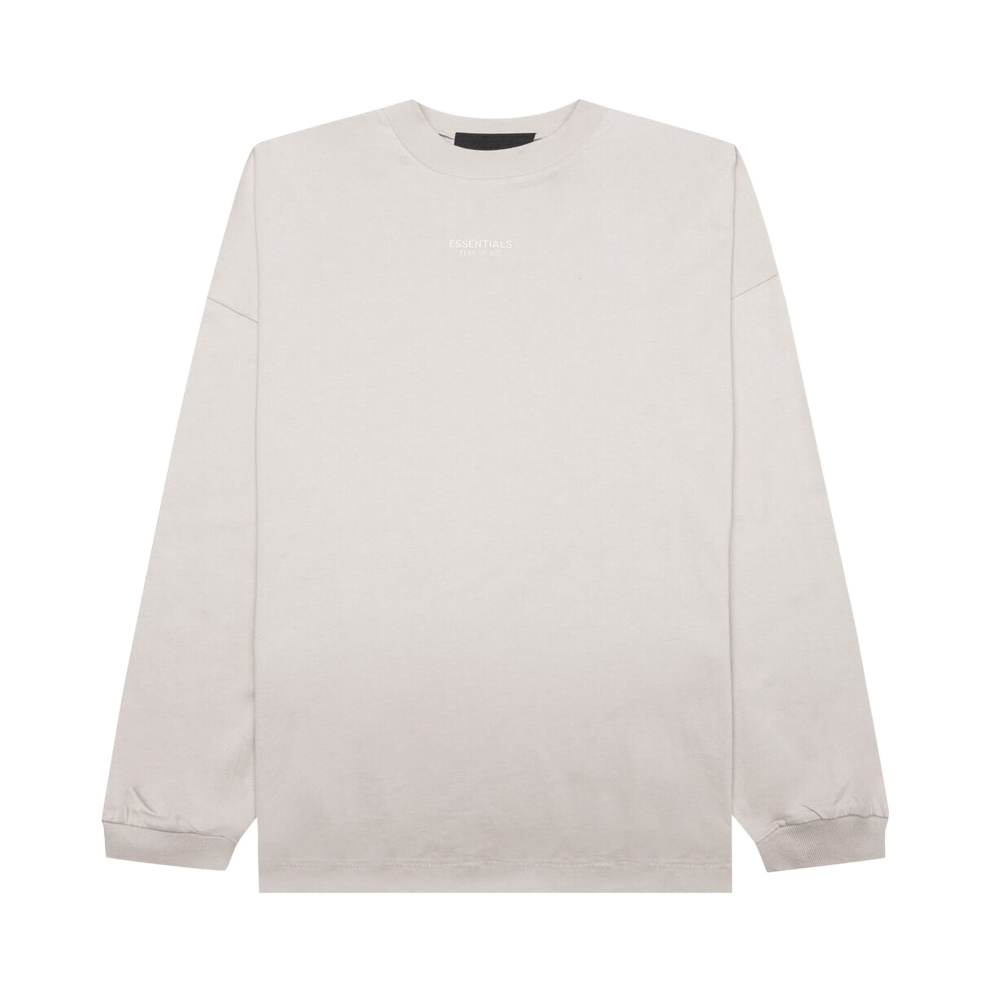 Buy Fear of God Essentials Long-Sleeve Tee 'Silver Cloud