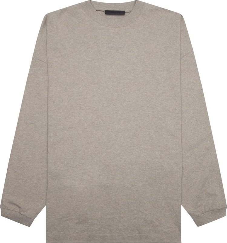 Buy Fear of God Essentials Long-Sleeve Tee 'Core Heather ...