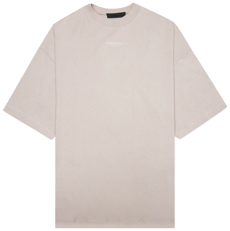 Fear of God Essentials Tee Silver Cloud