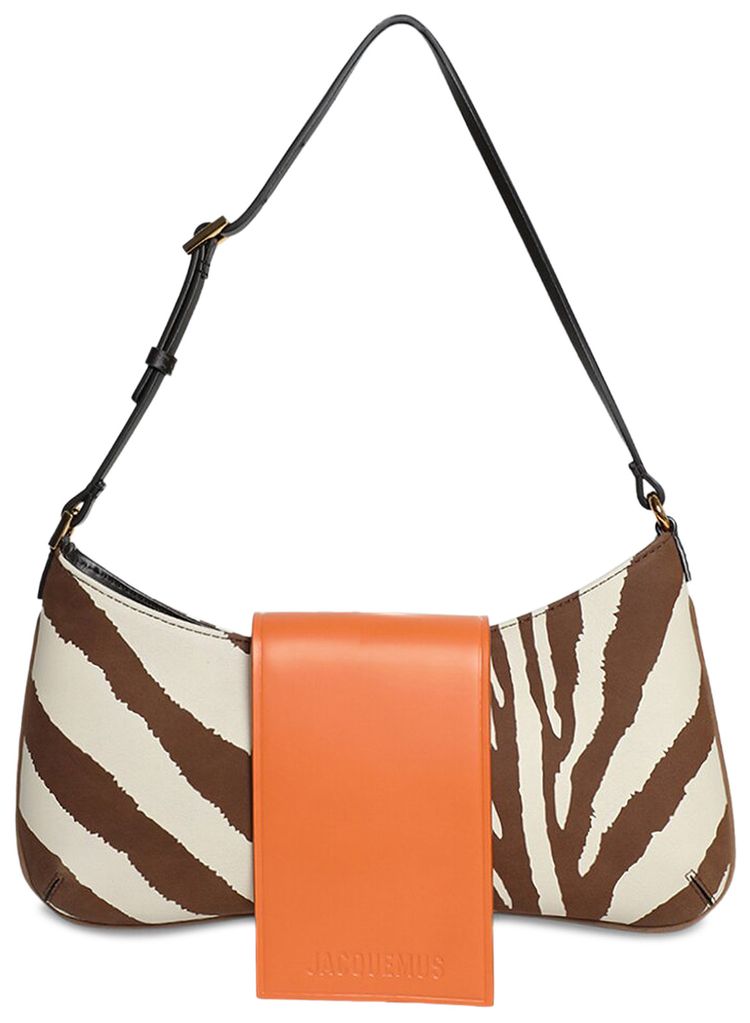 Jacquemus Le Bisou Imprime Zebre Brown