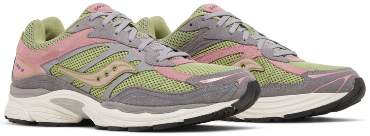 Saucony ProGrid Omni 9 Premium Grey Green Pink