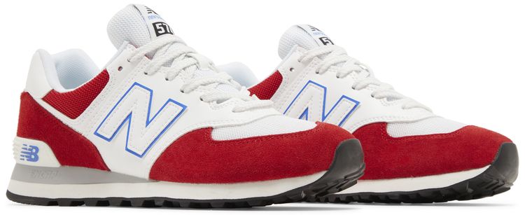 New Balance 574 Red White