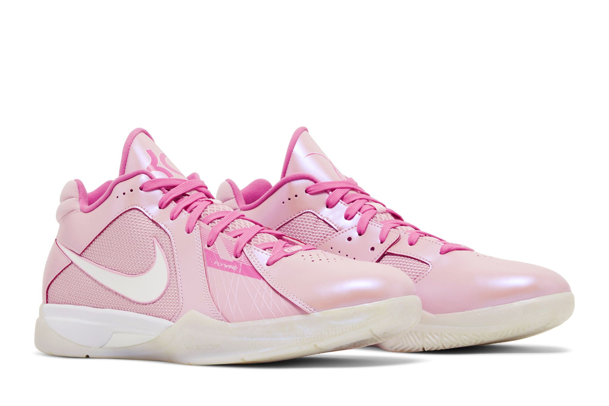 シューズ(男性用) Nike KD3 AuntPearl 28cm 🔥Nike KD 3 Aunt Pearl Medium Pink Basketball Shoes FJ0982