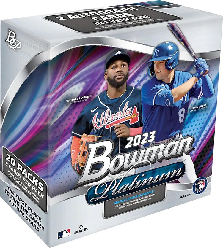 Bowman Platinum Baseball Factory Sealed Monster Box 'Multicolor'