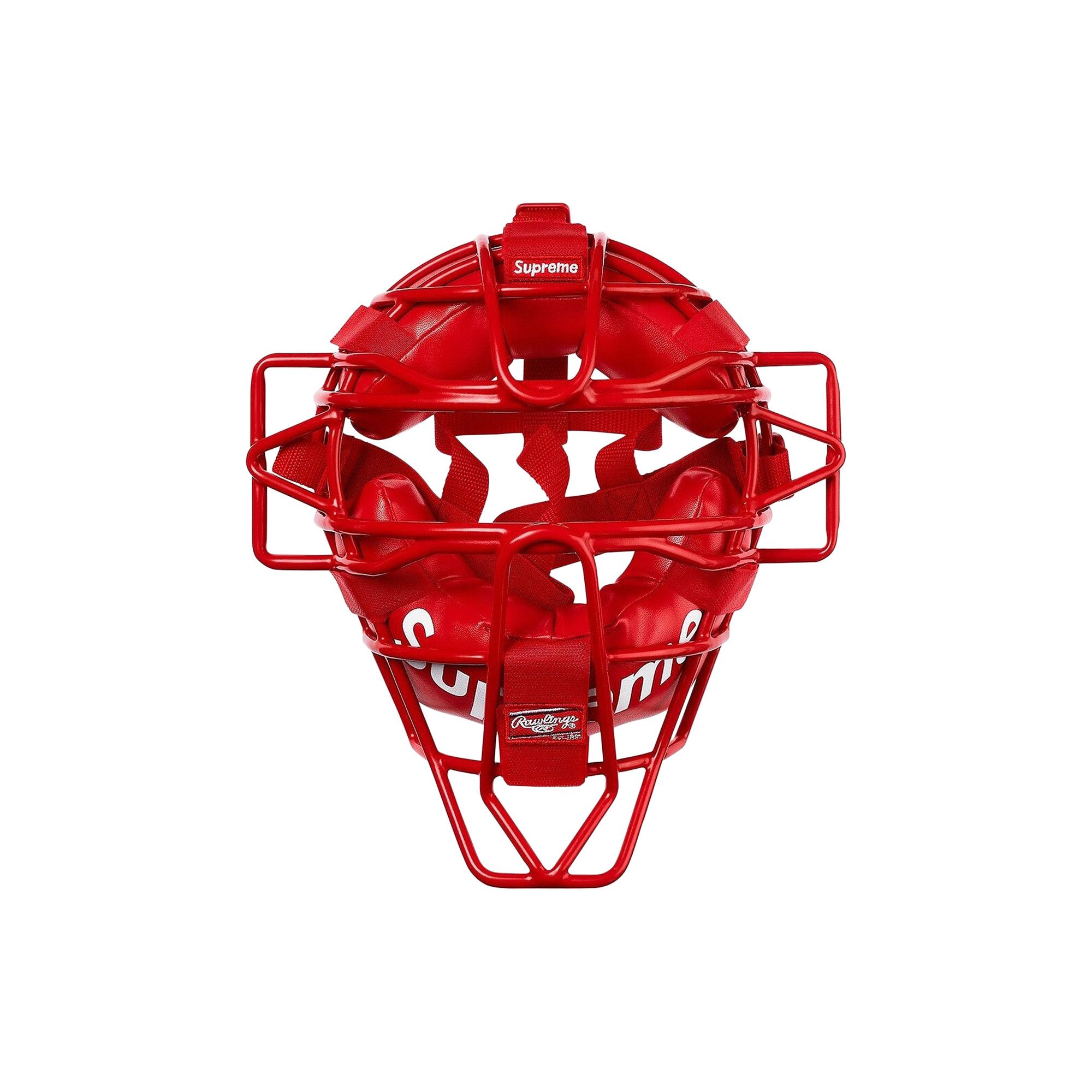 Supreme Rawlings Catcher's Mask RED | eBay