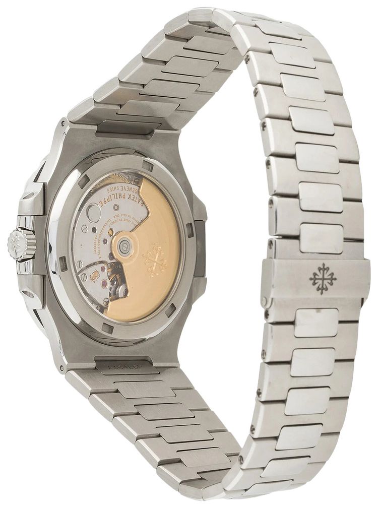 Vintage Patek Philippe Nautilus Watch SilverSapphire