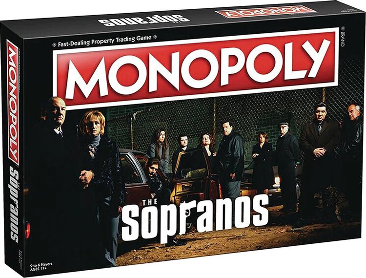 The Sopranos Monopoly 'Multicolor'