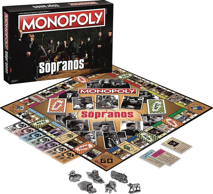 The Sopranos Monopoly Multicolor