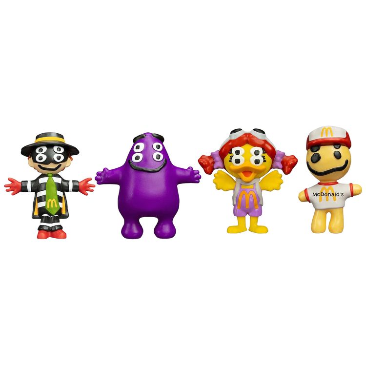 Cactus Plant Flea Market x Mcdonald's Happy Meal Toys (Set Of 4) 'Multicolor' - 2274 1FW221001XMHM MULT Multicolor