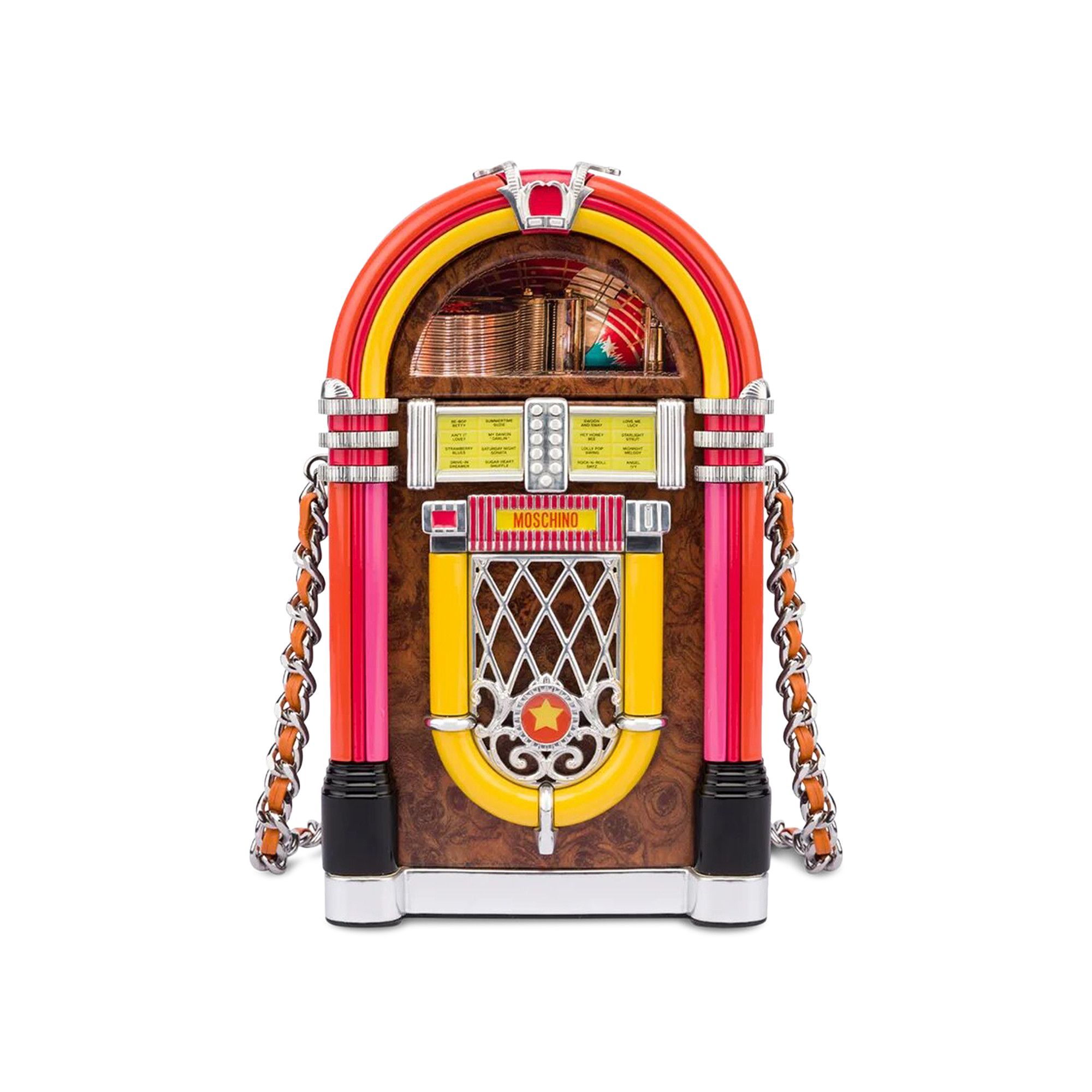 史上最も激安 Buy Moschino MDP221A7523 - 'Multicolor' Bag Shoulder Jukebox Tシャツ(半袖/袖なし)