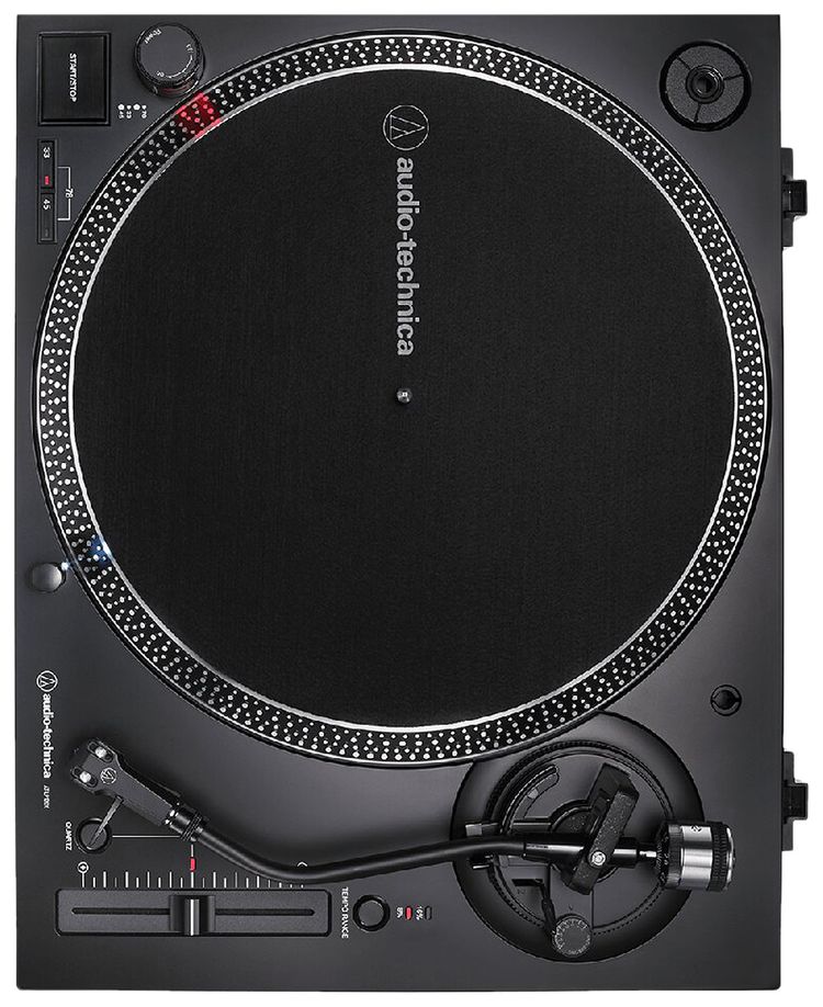 Audio Technica AT LP120XUSB Direct Drive Turntable Analog  USB Black