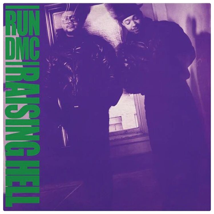 Achetez des Vintage RunDMC Raising Hell Vinyl LP 'Multicolor' 2903