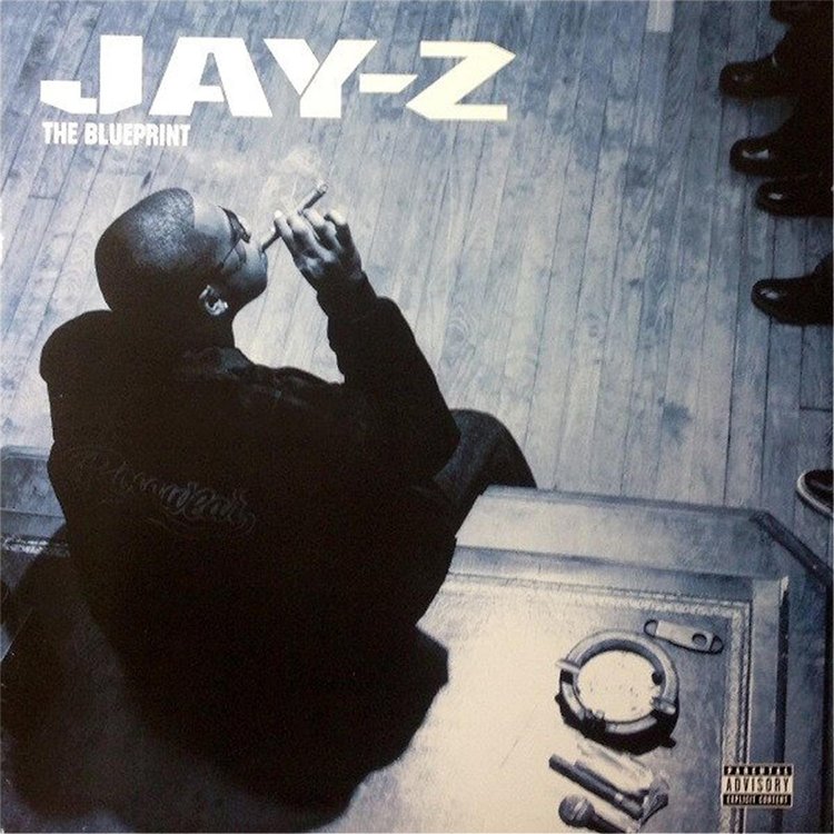 Vintage Jay-Z The Blueprint Vinyl LP 'Multicolor'