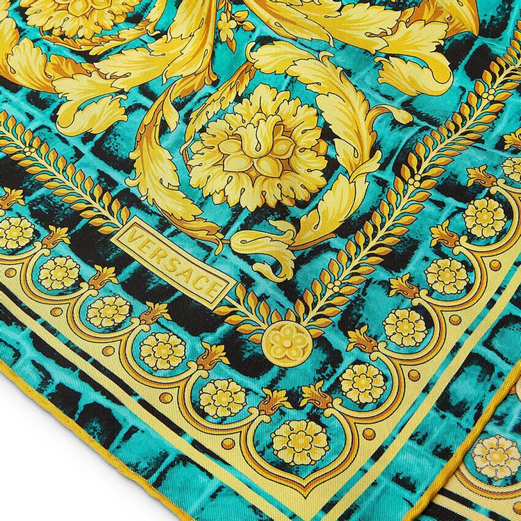 Versace Baroccodile Large Foulard 35 Print