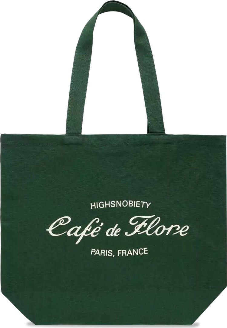 Highsnobiety x Café de Flore Not In Paris 4 Rendez-Vous Au Tote Bag 'Green'