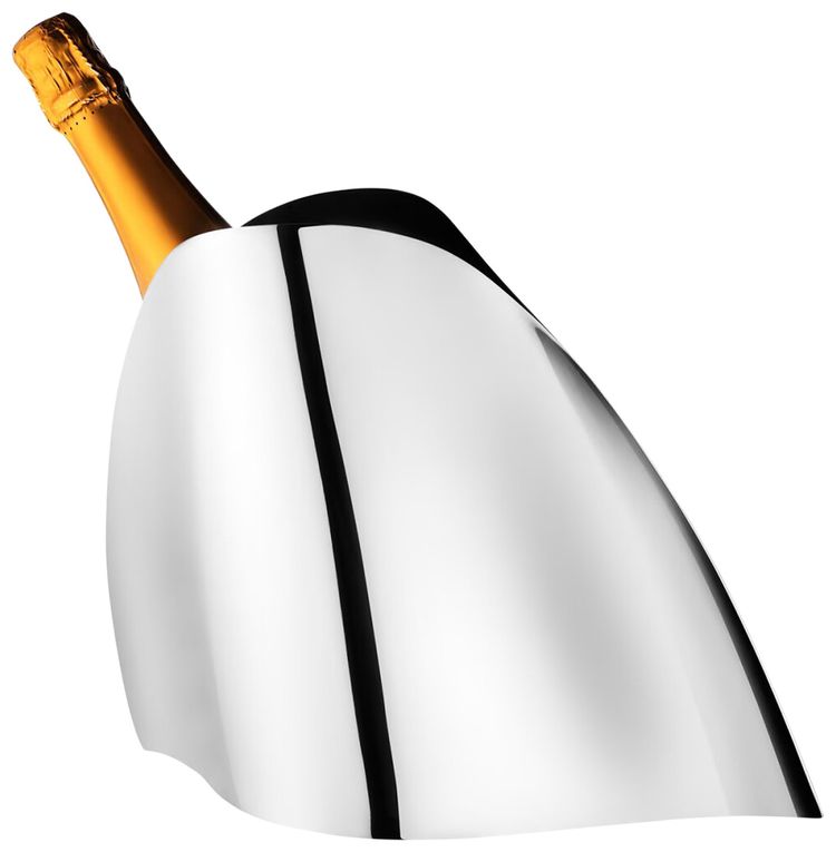Georg Jensen Indulgence Champagne Cooler Mirror Polished Stainless Steel