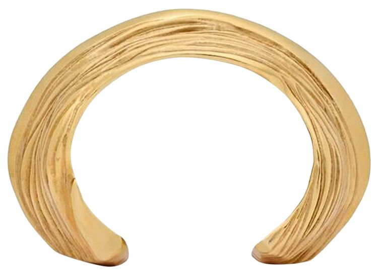 Saint Laurent Round Cuff Light Satin Gold