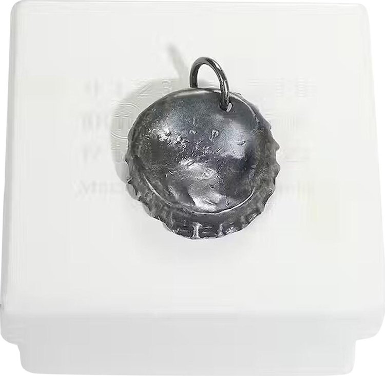 Vintage Maison Margiela Bottle Cap Pendant 'Silver'