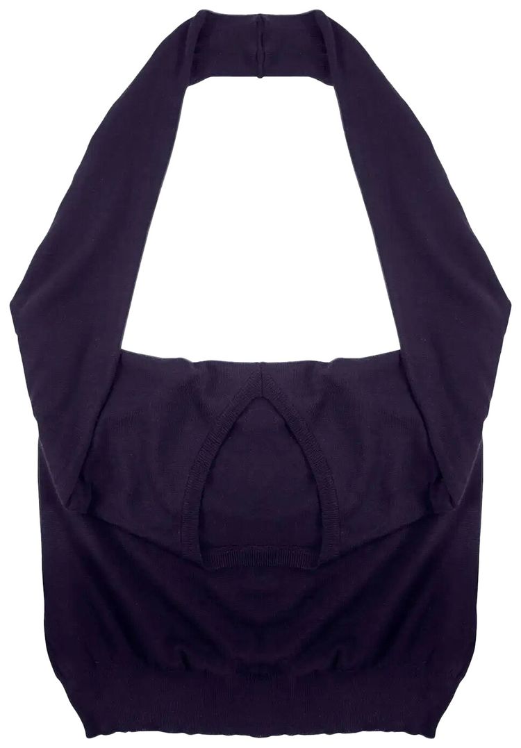 Vintage Maison Margiela Knit Sweater Bag Navy