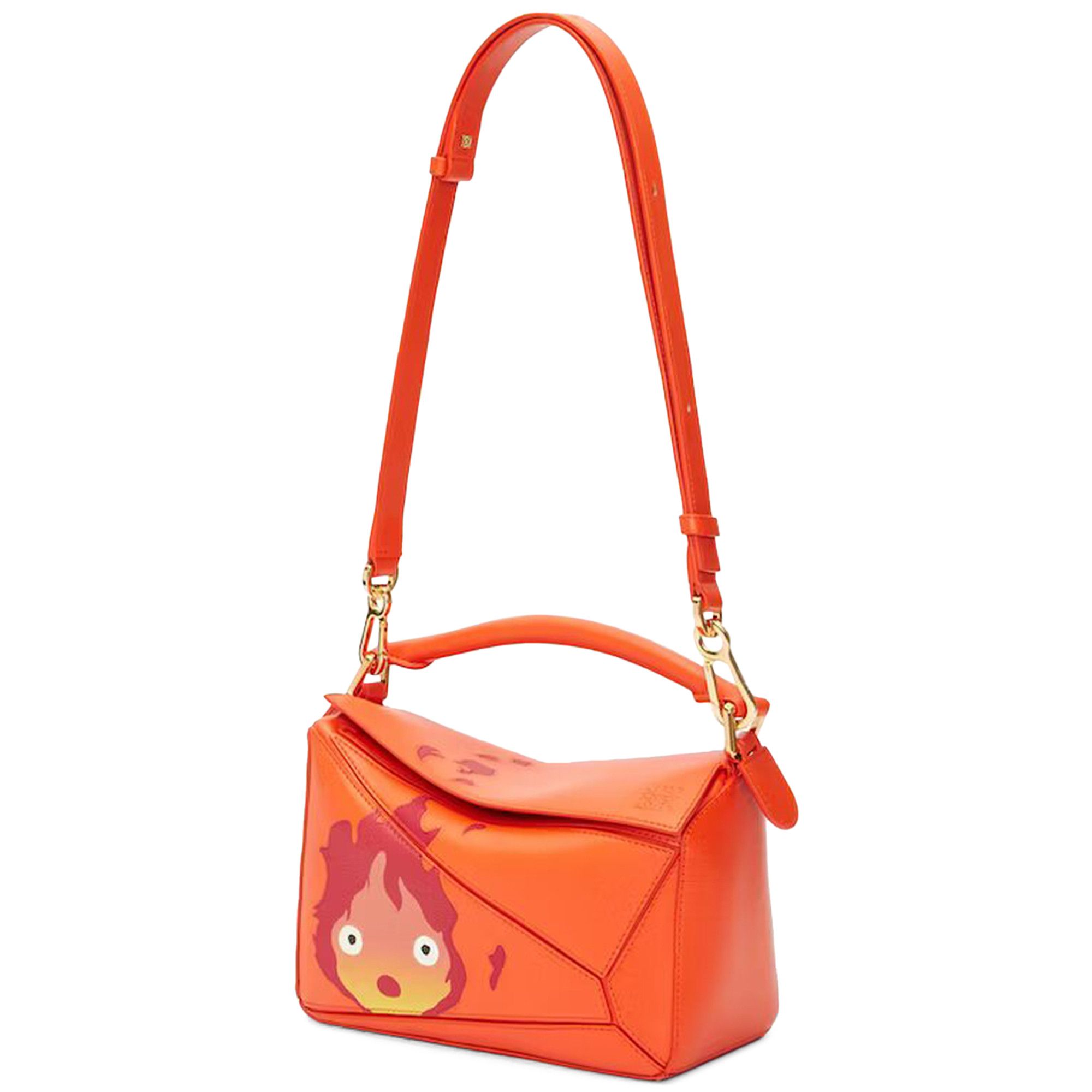 訳あり商品 Buy Loewe Bag Puzzle Small Calcifer Castle Moving Howl's x 小物