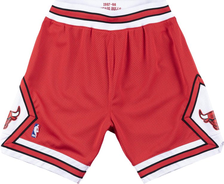 Mitchell & Ness Authentic Shorts Chicago Bulls 'Red'